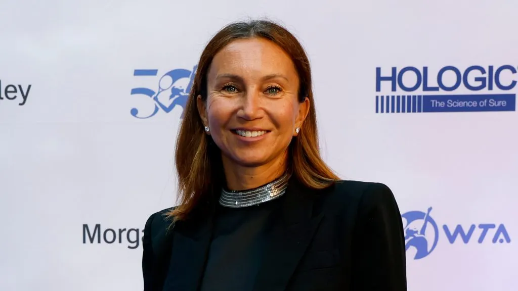 Iva Majoli attends the WTA 50th anniversary gala (arah Stier/Getty Images)