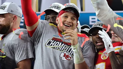 Patrick Mahomes #15 of the Kansas City Chiefs.