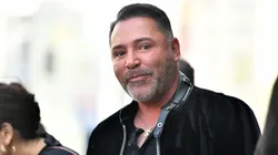 Oscar De La Hoya attends a ceremony honoring Mario Lopez With A Star On The Hollywood Walk Of Fame on October 10, 2024 in Hollywood, California.