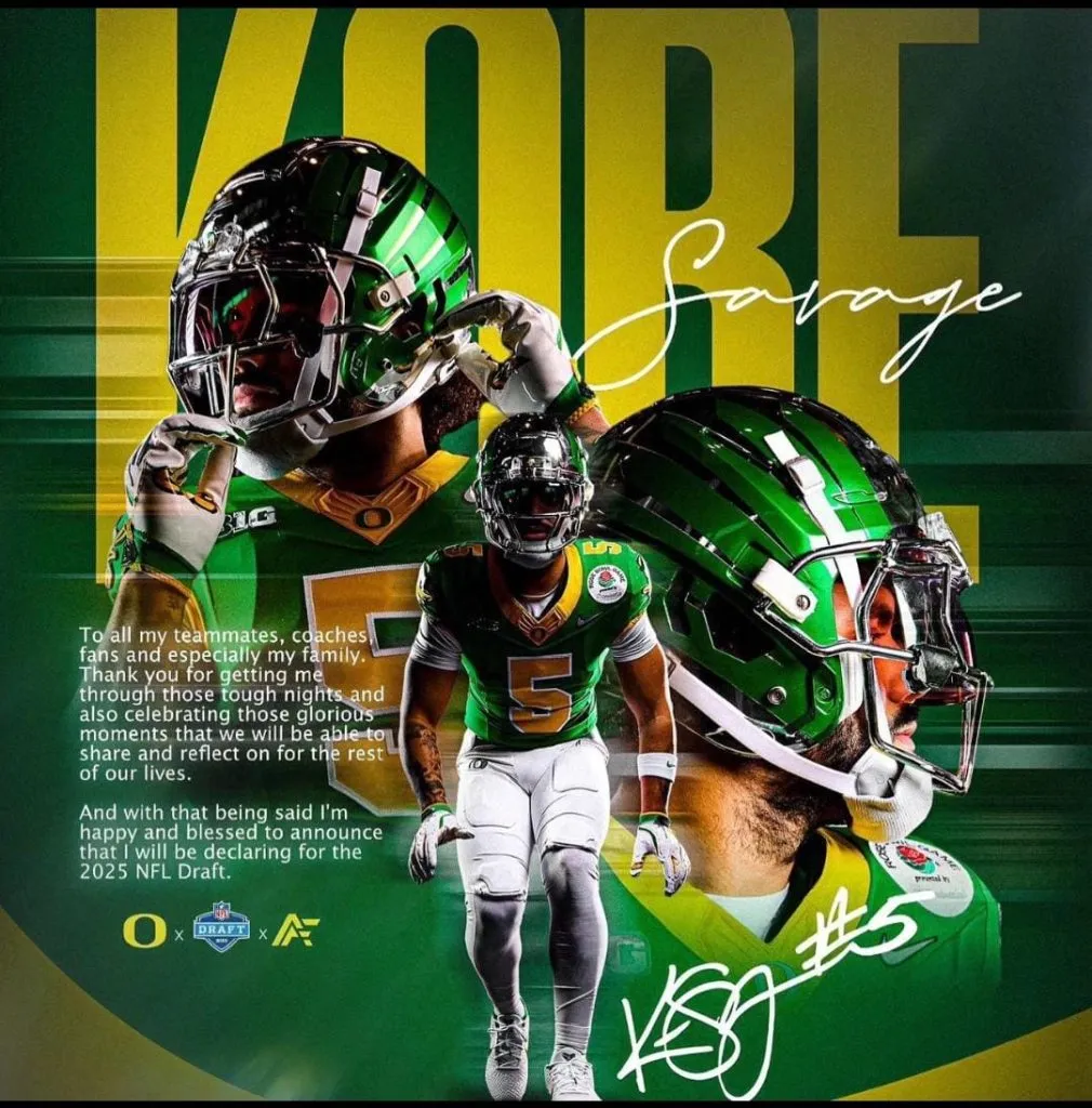 Kobe Savage Oregon Ducks