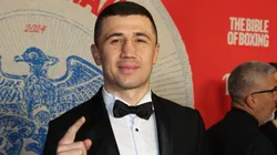 Israil Madrimov arrives prior to the RING Magazine Awards at Old Royal Naval College on January 11, 2025 in London, England.