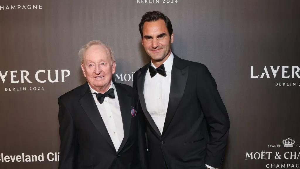 rod laver and roger federer