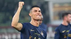 Cristiano Ronaldo of Al Nassr celebrates