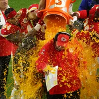 Super Bowl Gatorade colors over the years