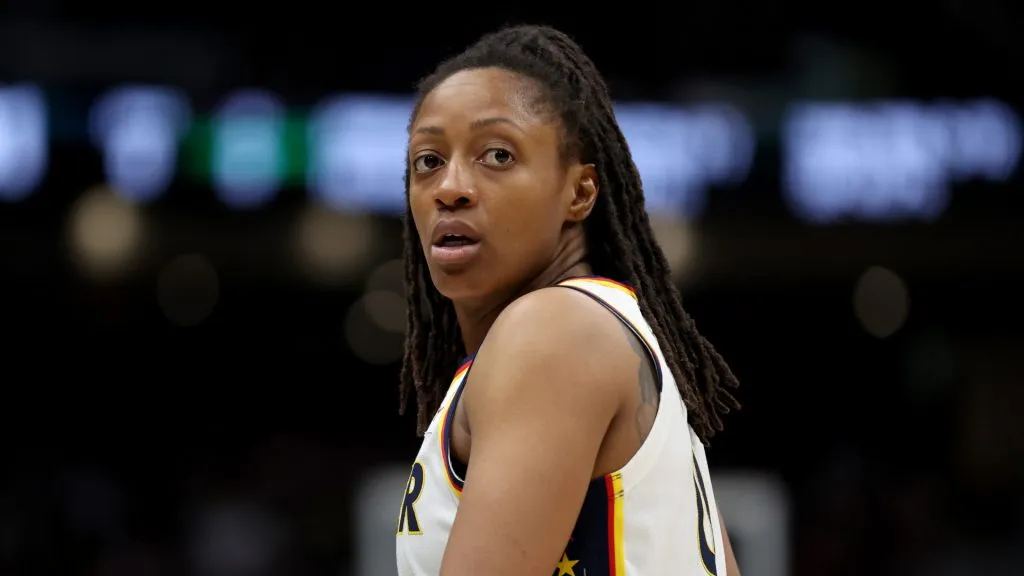 Indiana Fever's Kelsey Mitchell 
