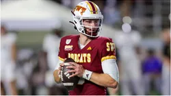 Texas State Bobcats quarterback Brad Jackson