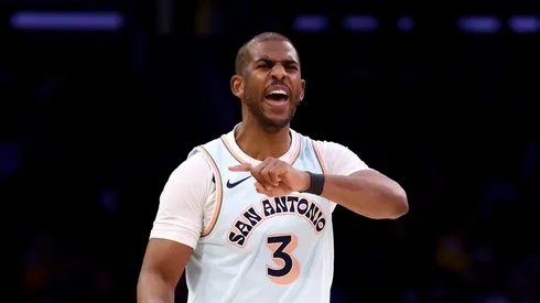 Chris Paul playing for the San Antonio Spurs