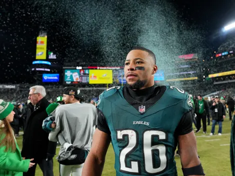 Eagles' Saquon Barkley confesses the team he rooted on Super Bowl LVII