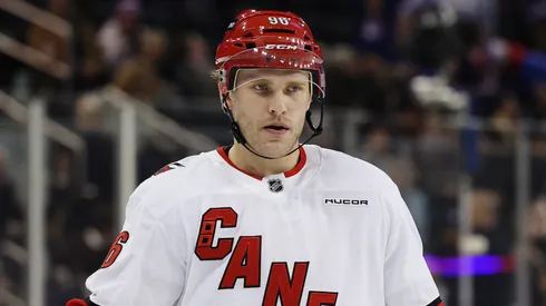 Mikko Rantanen of the Carolina Hurricanes