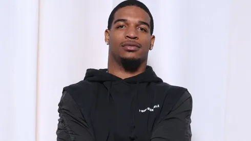 Ja'Marr Chase attends the Bluemarble Menswear Fall-Winter 2025/2026 show as part of Paris Fashion Week on January 23, 2025 in Paris, France.