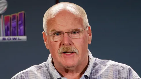 Andy Reid head coach of the Kansas City Chiefs