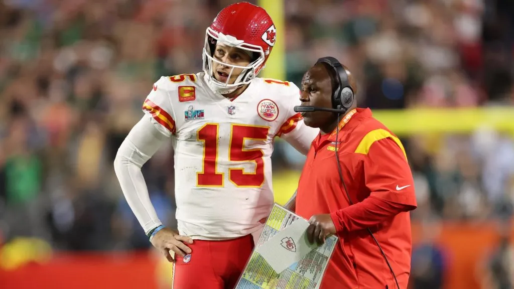 Eric Bieniemy Patrick Mahomes