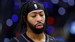 Anthony Davis #3 of the Los Angeles Lakers at Intuit Dome on January 19, 2025 in Inglewood, California.