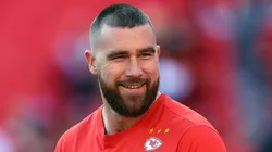 Travis Kelce tight end of the Kansas City Chiefs