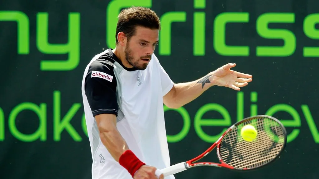 Daniel Koellerer playing in 2010 (Matthew Stockman/Getty Images)