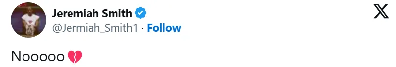 Jeremiah Smith reaction