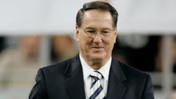 Former Dallas Cowboys linebacker and MVP of Super Bowl V Chuck Howley is seen on the field as he is introduced prior to Super Bowl XL between the Seattle Seahawks and the Pittsburgh Steelers at Ford Field on February 5, 2006 in Detroit, Michigan.