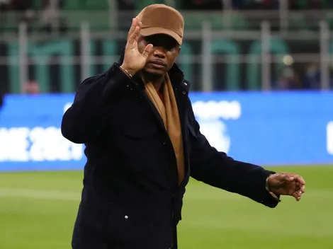 Former FC Barcelona striker Samuel Eto’o reveals the greatest soccer player of all time