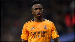 Vinicius Jr of Real Madrid during a LaLiga game.