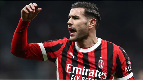 Theo Hernandez of AC Milan