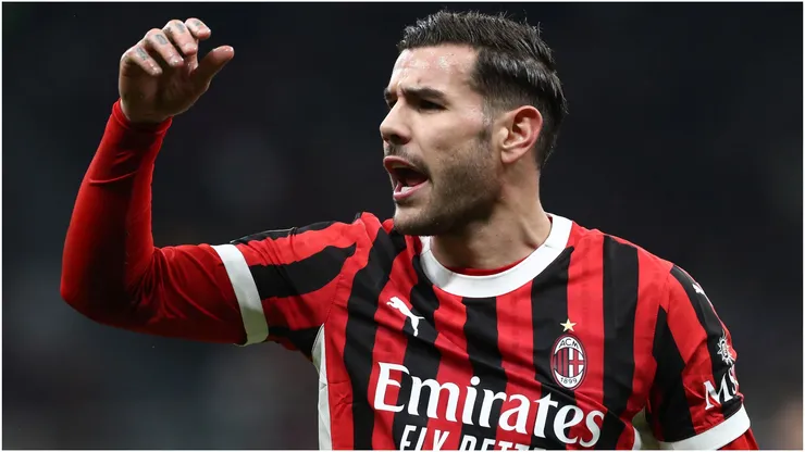 Theo Hernandez of AC Milan