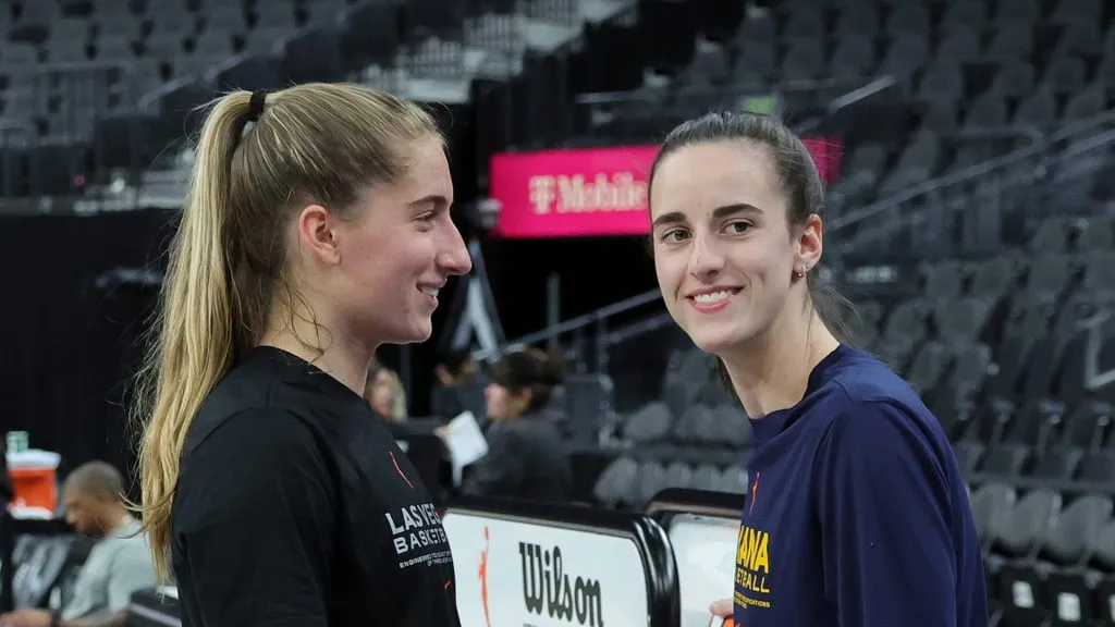 Kate Martin and Caitlin Clark (Ethan Miller/Getty Images)