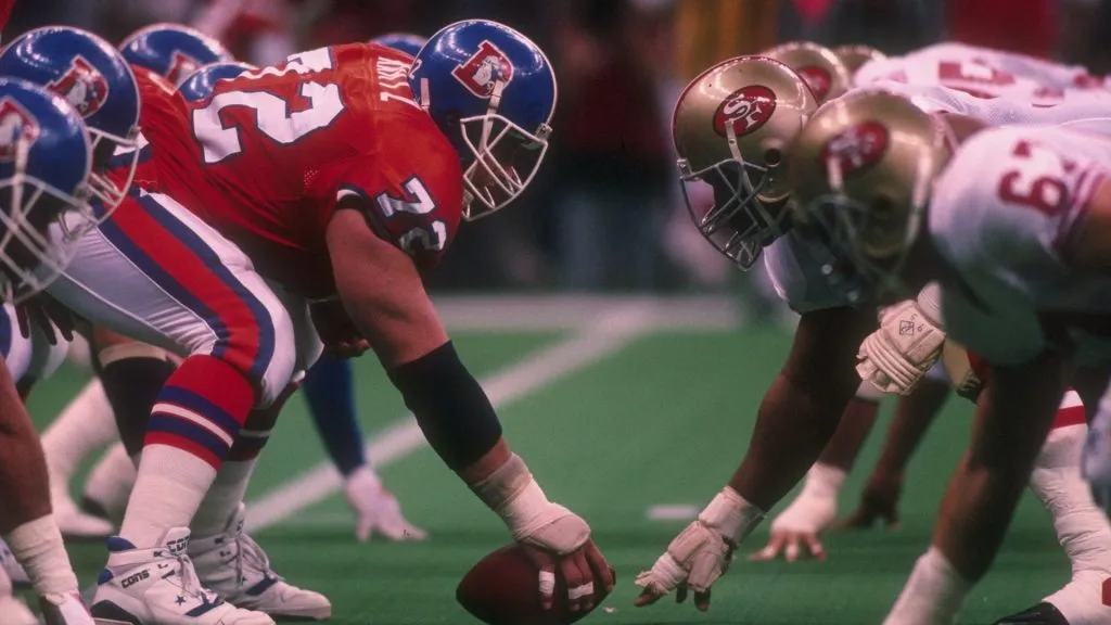 General view of Super Bowl XXIV between the Denver Broncos and the San Francisco 49ers at the Louisiana Superdome in 1990. (Source: Rick Stewart /Allsport)