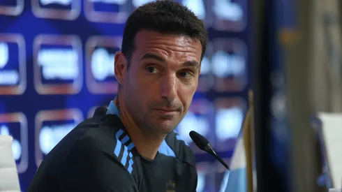 Lionel Scaloni coach of Argentina.