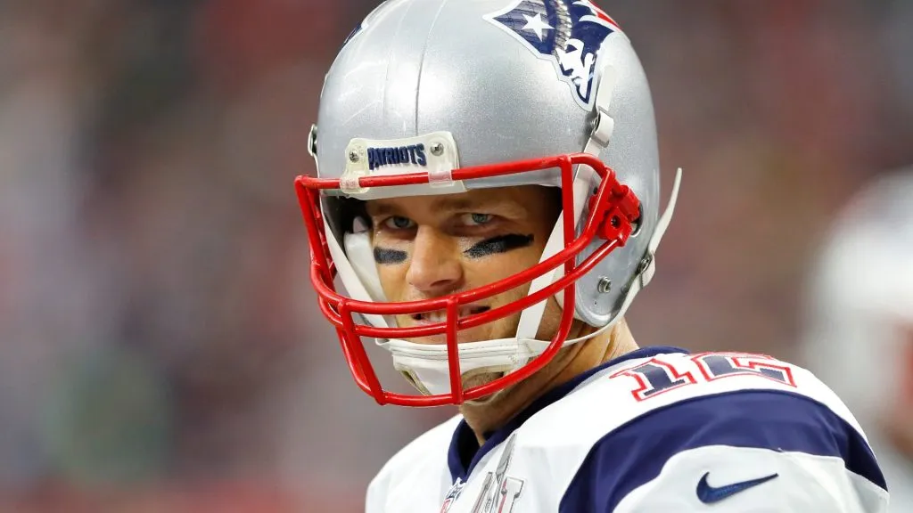 Tom Brady #12 of the New England Patriots looks on prior to Super Bowl 51 against the Atlanta Falcons at NRG Stadium on February 5, 2017. (Source: Kevin C. Cox/Getty Images)