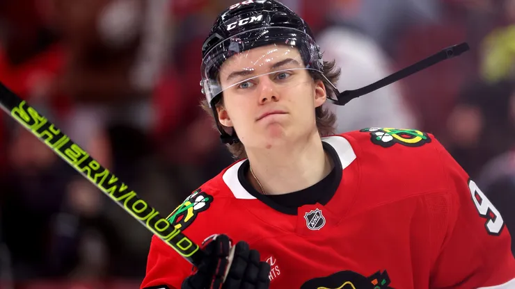 Connor Bedard of the Chicago Blackhawks