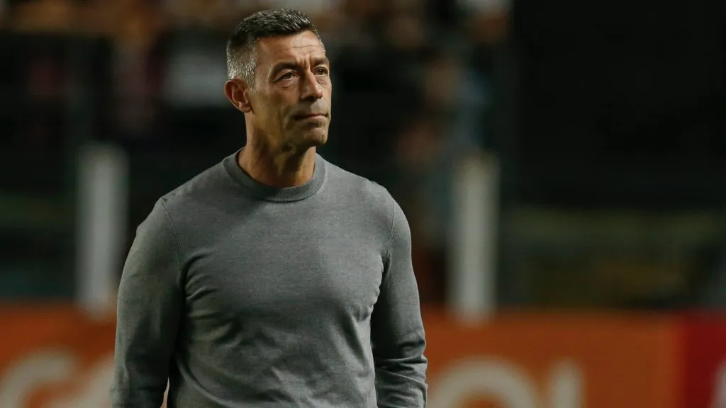 Pedro Caixinha, head coach of Santos FC.