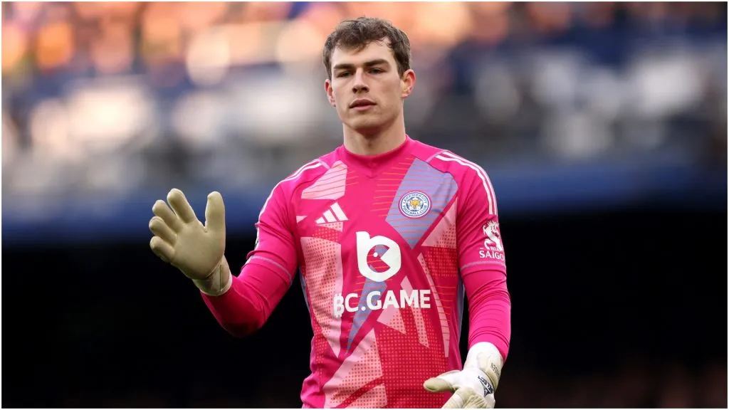 Mads Hermansen of Leicester City – Carl Recine/Getty Images