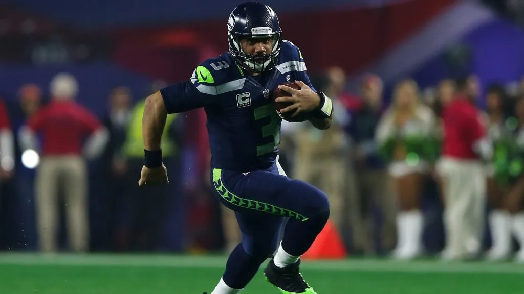 Russell Wilson in the Super Bowl