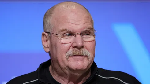 Andy Reid head coach of the Kansas City Chiefs