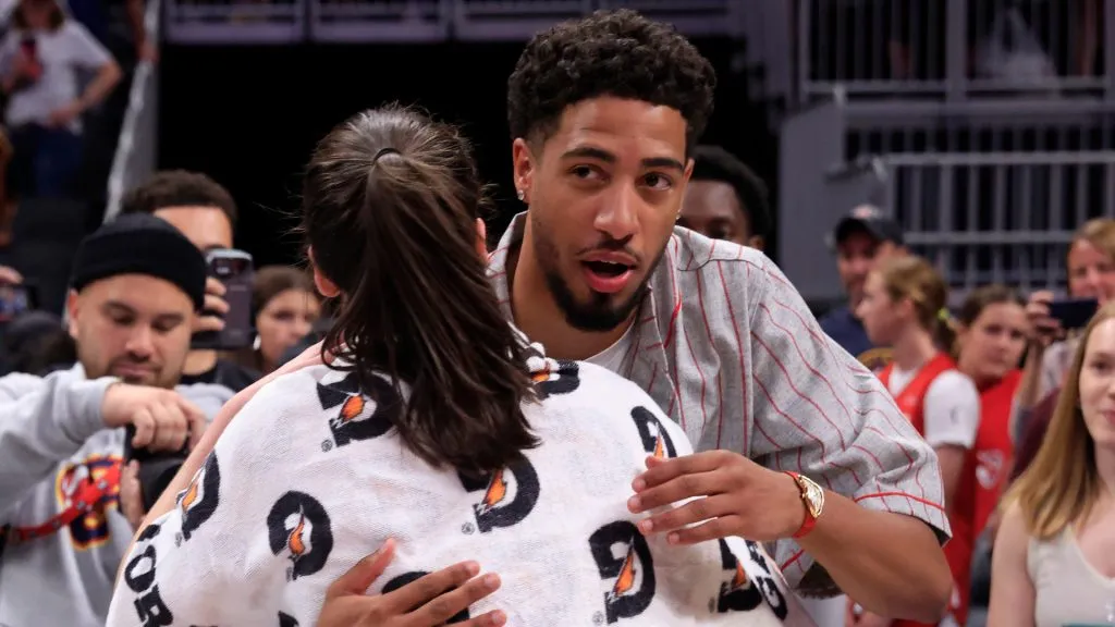Tyrese Haliburton and Caitlin Clark are good friends (Justin Casterline/Getty Images)