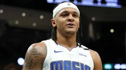 Paolo Banchero #5 of the Orlando Magic.