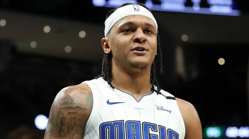 Paolo Banchero #5 of the Orlando Magic.