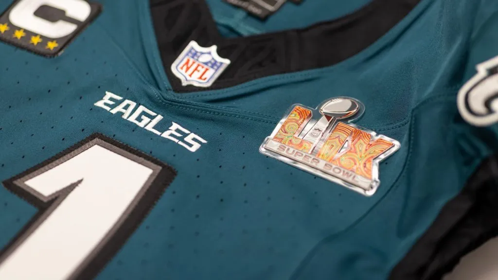 Philadelphia Eagles jerseys for Super Bowl LIX. (Source: @Eagles)