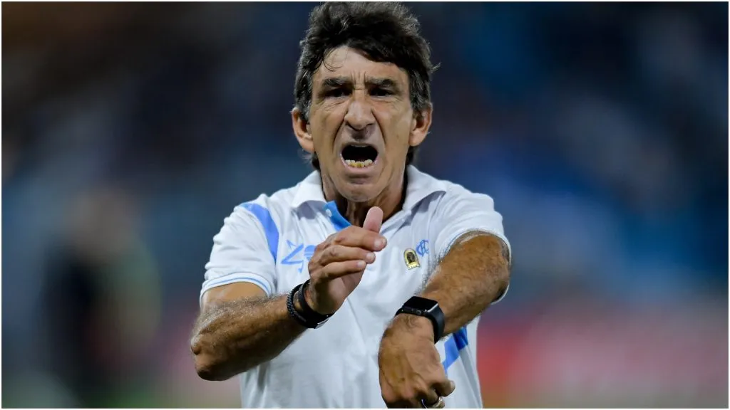 Head coach Gustavo Costas of Racing Club – Marcelo Endelli/Getty Images