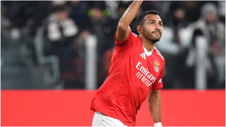 Evangelos Pavlidis of Benfica