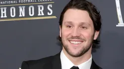 Josh Allen and Hailee Steinfeld attend the 14th Annual NFL Honors at Saenger Theatre on February 06, 2025 in New Orleans, Louisiana.