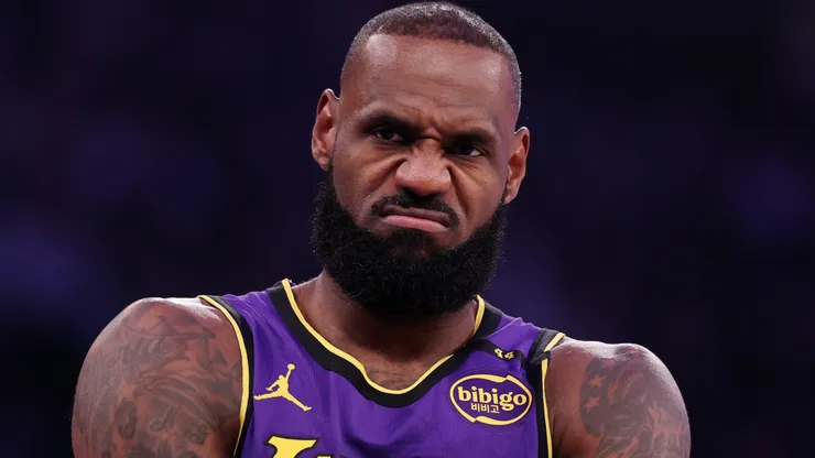 Los Angeles Lakers superstar LeBron James.