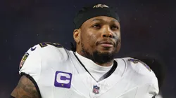 Derrick Henry #22 of the Baltimore Ravens