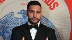 Amir Khan arrives prior to the RING Magazine Awards at Old Royal Naval College on January 11, 2025 in London, England.