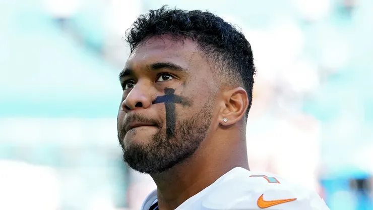 Tua Tagovailoa quarterback of the Miami Dolphins