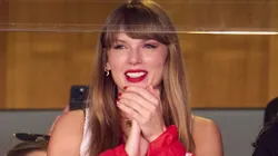 Taylor Swift at a Kansas City Chiefs game.