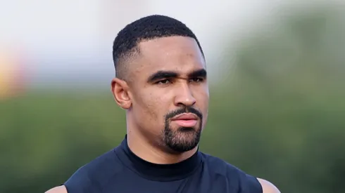 Quarterback Jalen Hurts #1 of the Philadelphia Eagles