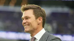 Former NFL player Tom Brady looks on prior to a game between the Green Bay Packers and the Minnesota Vikings at U.S. Bank Stadium on December 29, 2024 in Minneapolis, Minnesota.