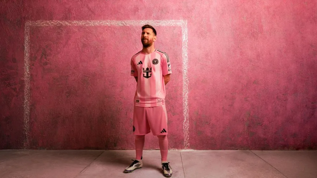 Lionel Messi wears new Inter Miami’s home kit (Adidas/Inter Miami)