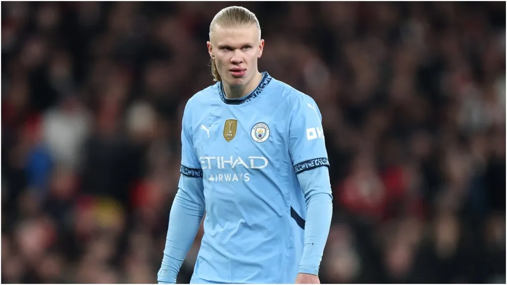 Erling Haaland of Manchester City – Alex Pantling/Getty Images